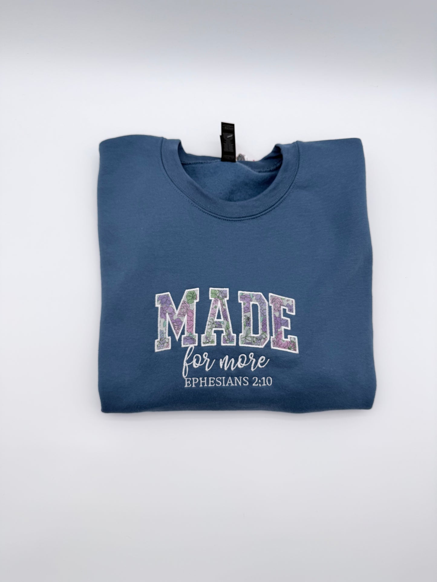 Made For More Embroidered Sweatshirt