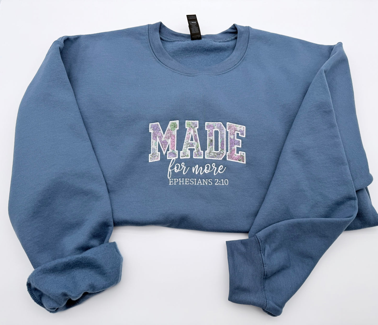 Made For More Embroidered Sweatshirt